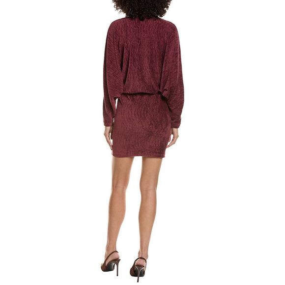 Amanda Uprichard Womens Stefano Dress, Red - Picture 2 of 3